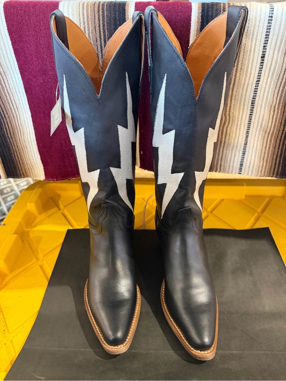 THUNDERBOLT LEATHER BOOT